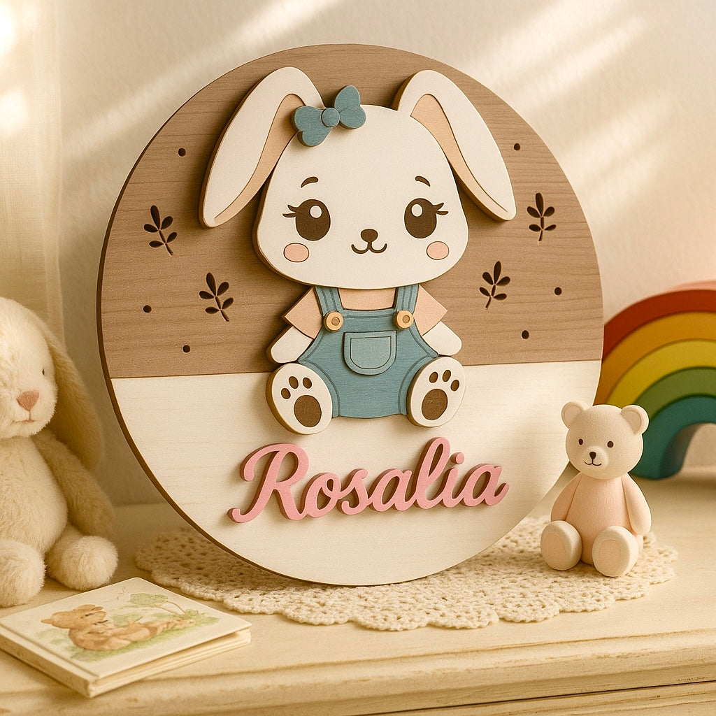 Decorative plaque - BUNNY