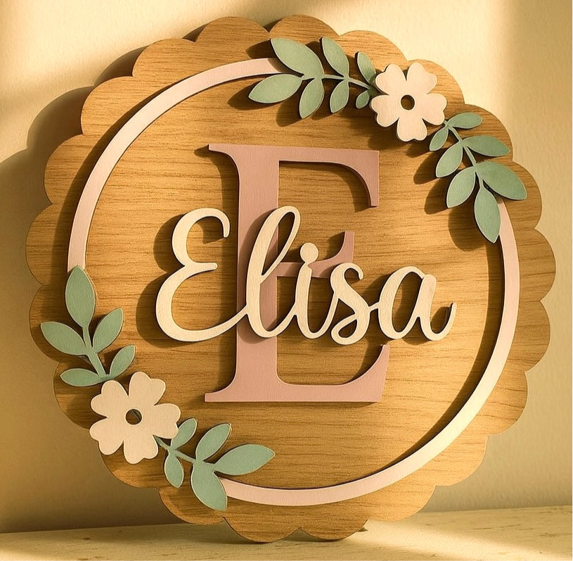 Targa decorativa - BELLA