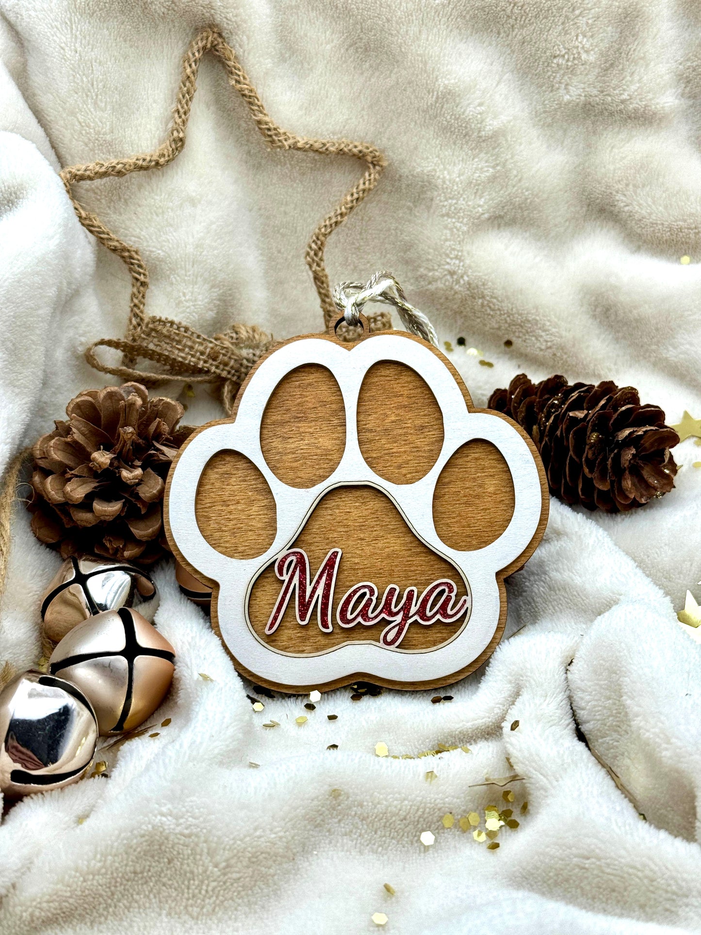 Addobbo natalizio - QUA LA ZAMPA