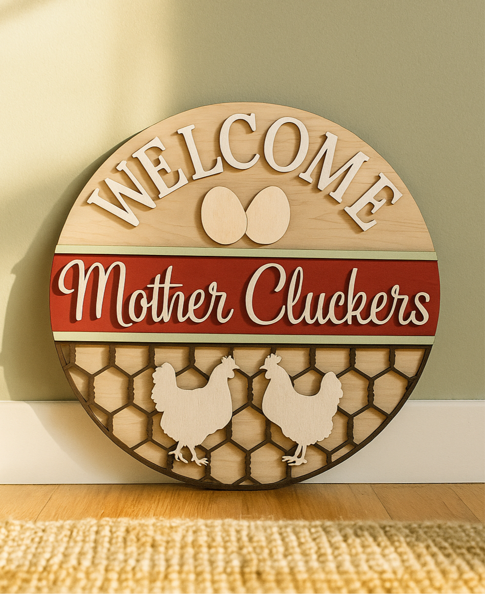 DECORAZIONE MURALE - WELCOME EGGS