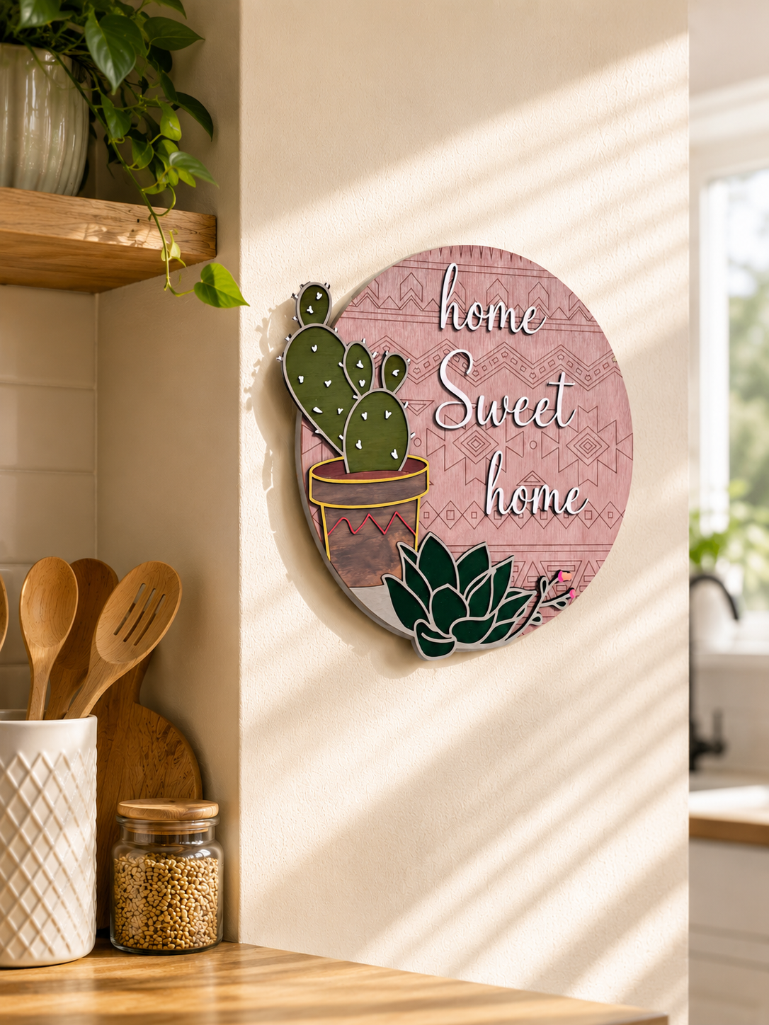 Casa Targa in Legno | Home Sweet Home Wooden Wall Sign
