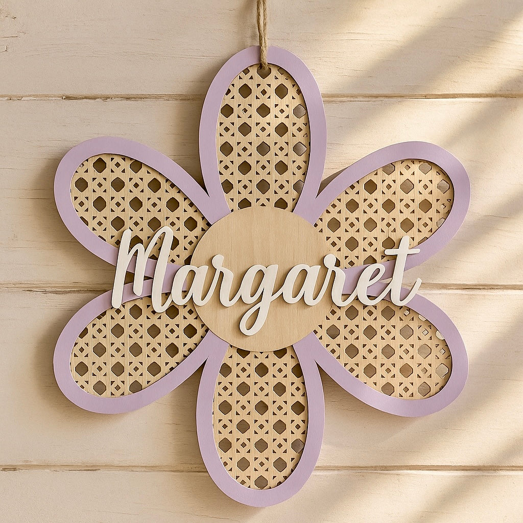 TARGA DECORATIVA PERSONALIZZATA- DECONAME