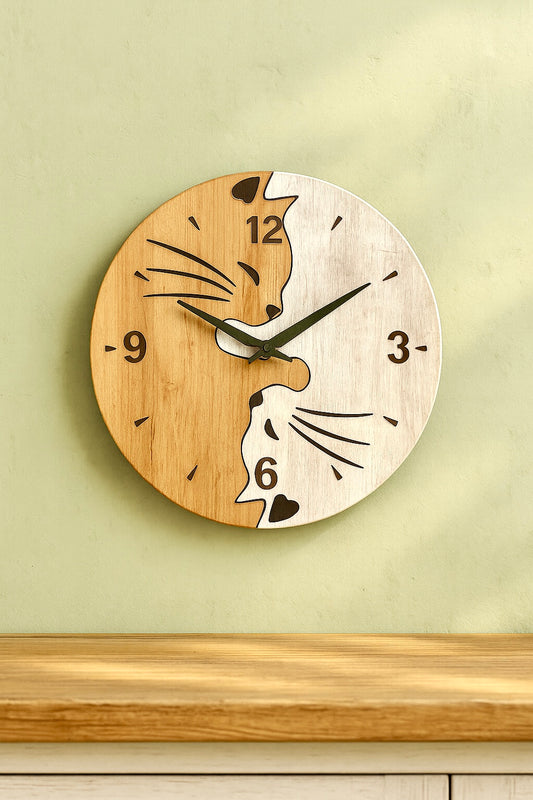 Orologio da parete - Gatti