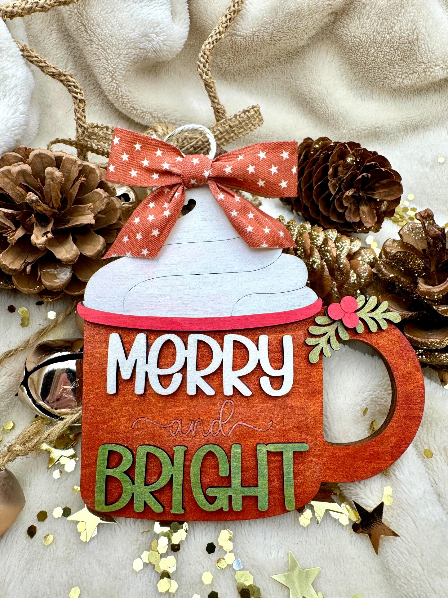 Addobbo natalizio - MERRY BRIGHT