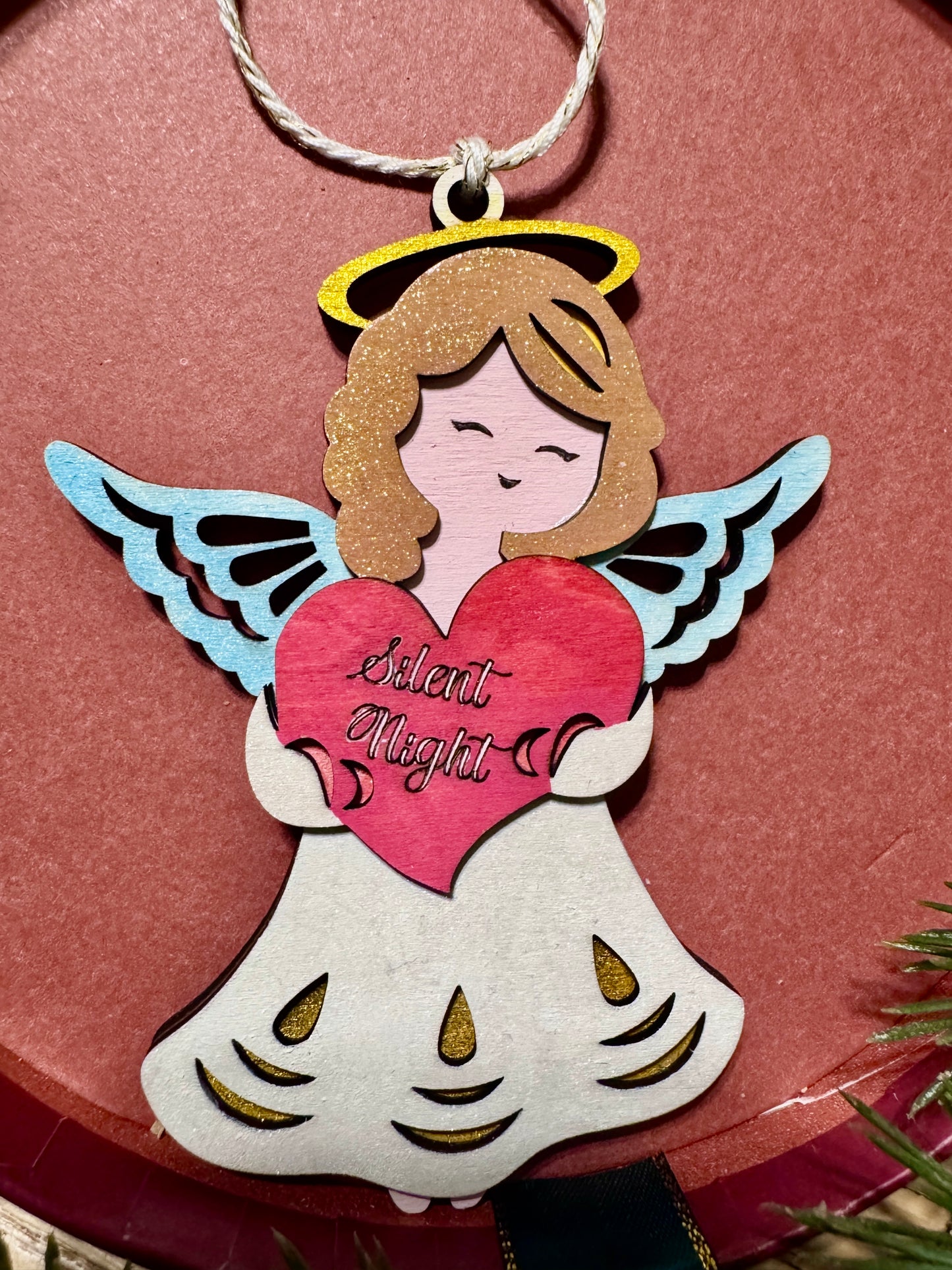 Addobbi natalizi - ANGIOLETTI DI NATALE