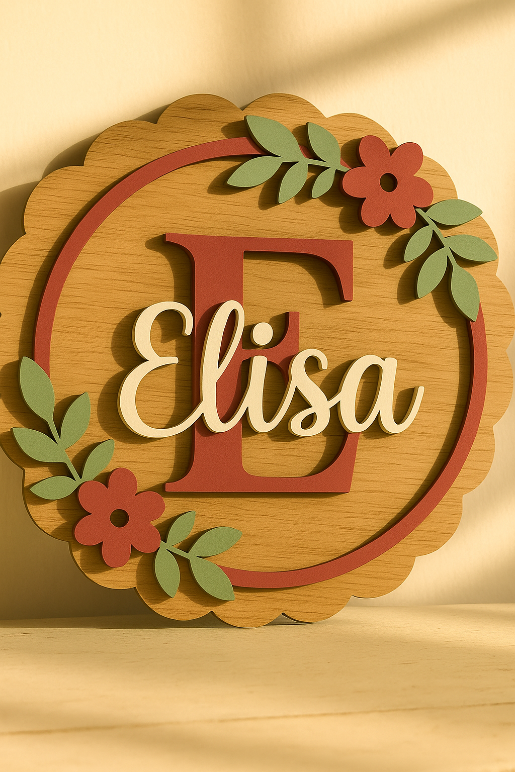 Targa decorativa - BELLA