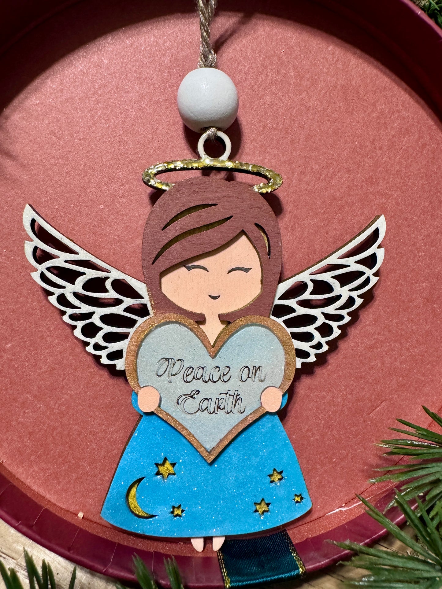 Addobbi natalizi - ANGIOLETTI DI NATALE