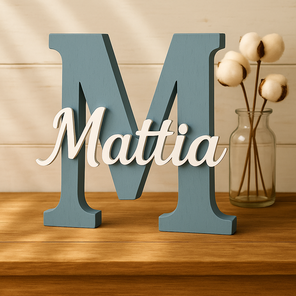 TARGA DECORATIVA - CUSTOM NAME 1