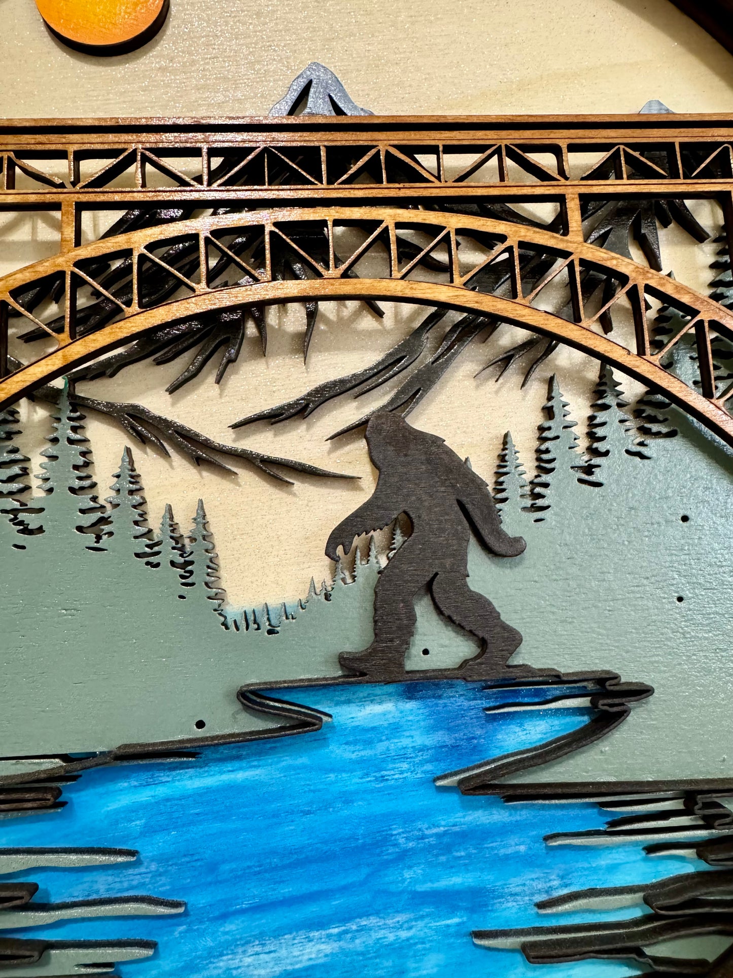Targa decorativa- BIGFOOT