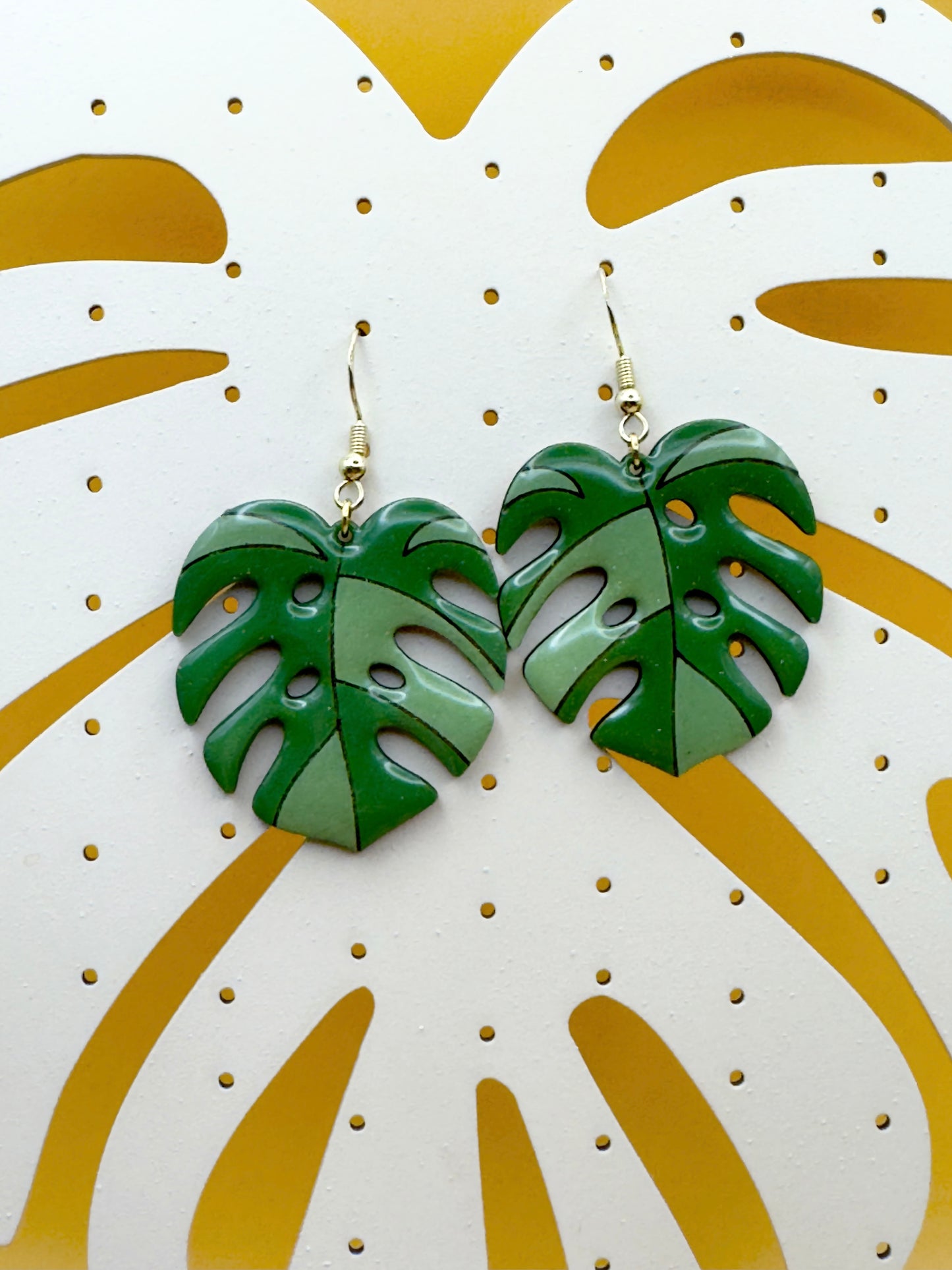 Orecchini - MONSTERA LEAF
