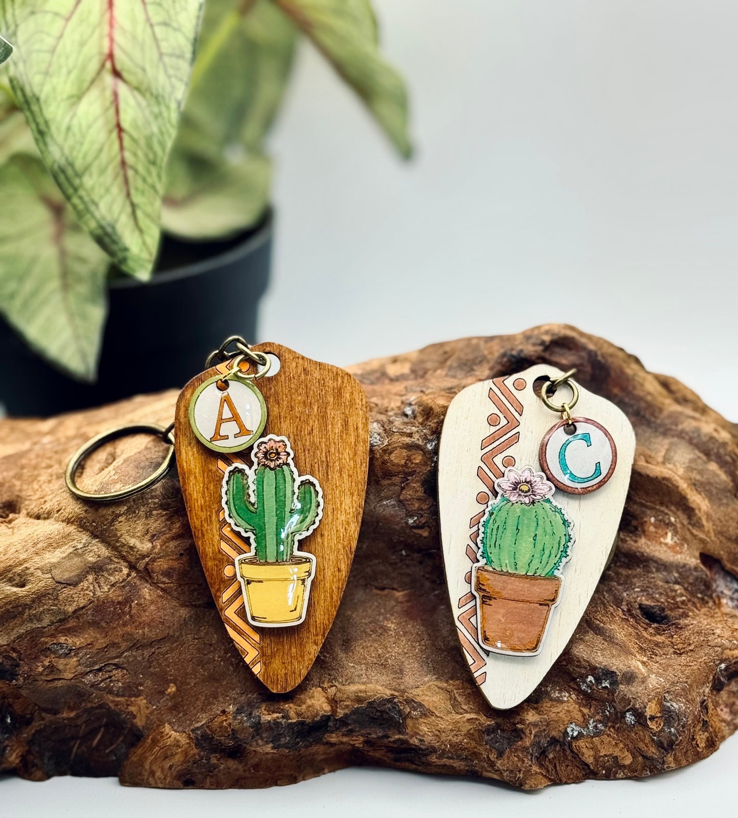 Portachiavi- CACTUS VIBES