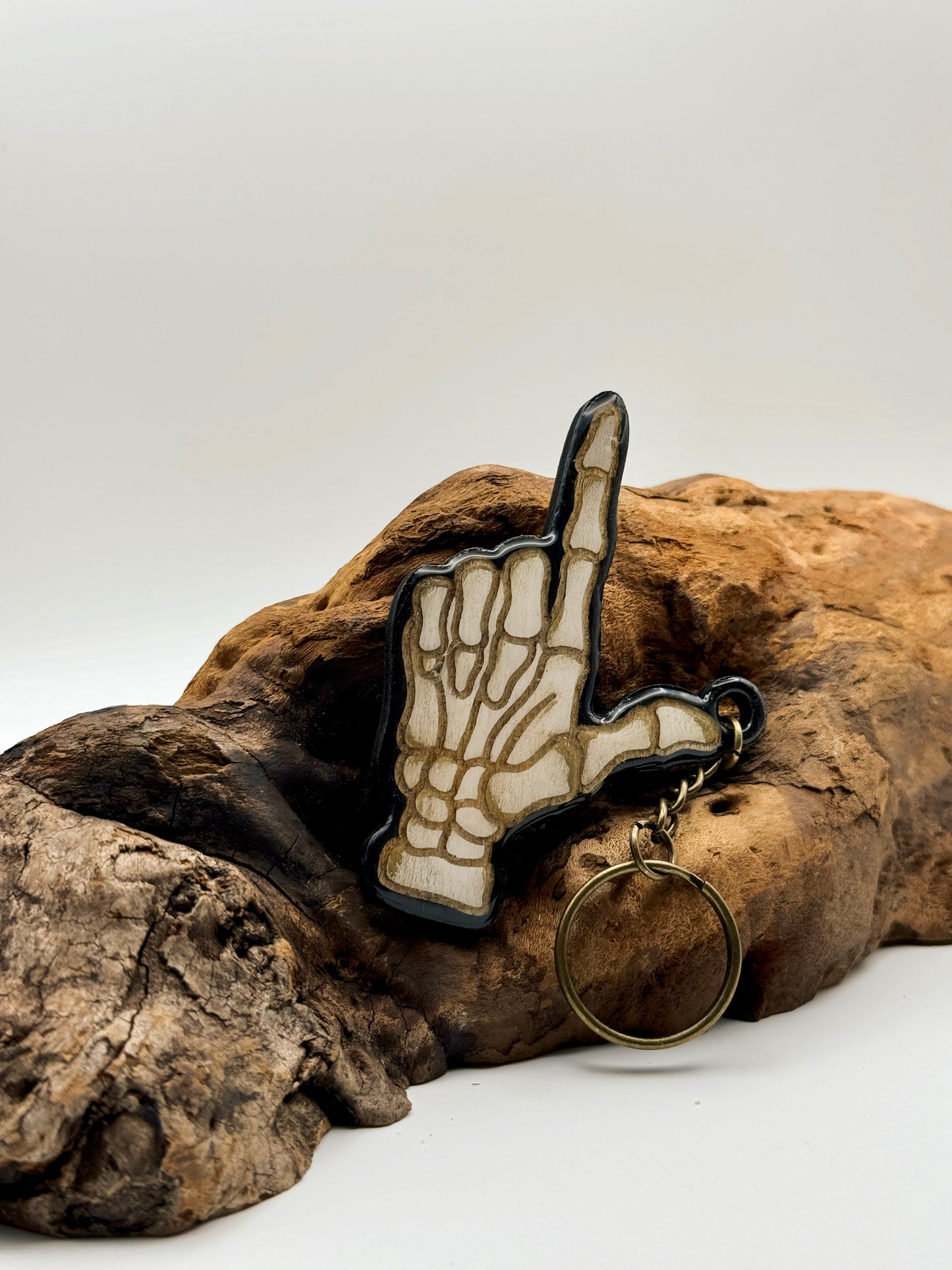 Portachiavi- MANO SCHELETRO