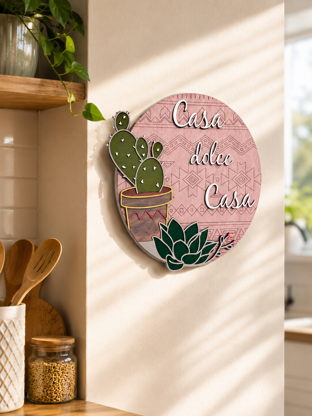 Casa Targa in Legno | Home Sweet Home Wooden Wall Sign