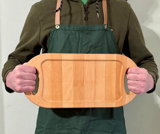 TAGLIERE IN FAGGIO CON MANICI