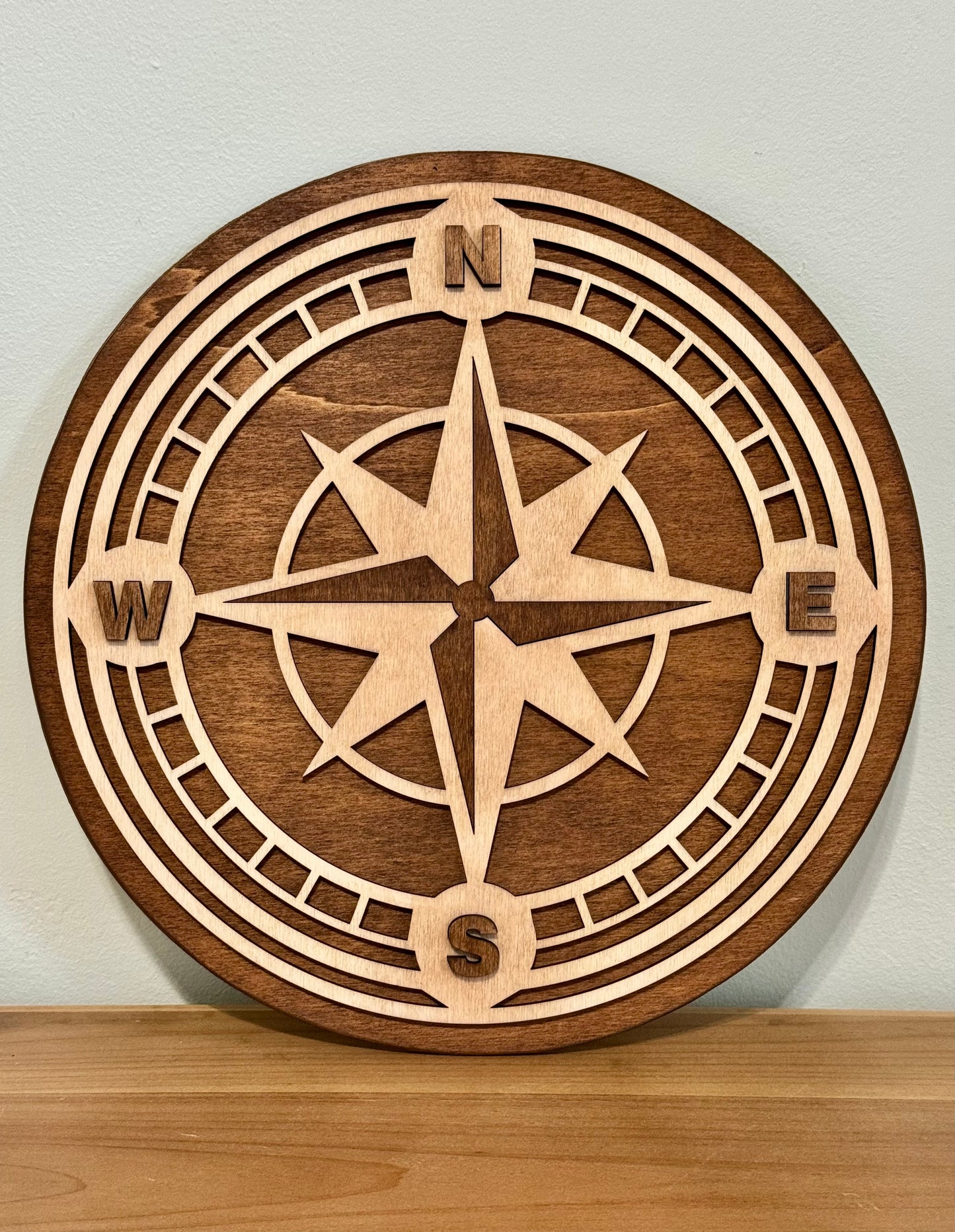 Targa decorativa - ROSA DEI VENTI