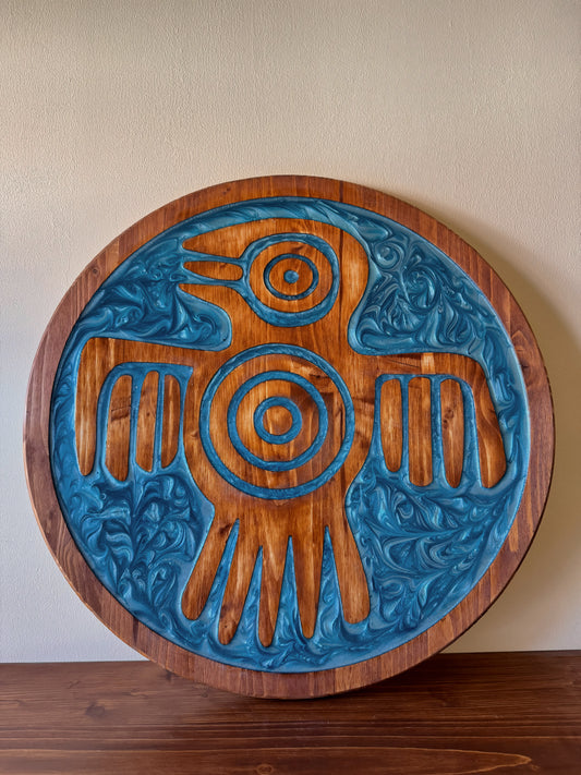 Targa decorativa - QUETZAL BIRD