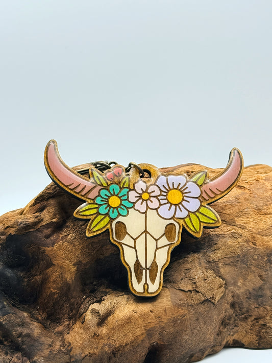 Portachiavi - TESCHIO FLOREALE