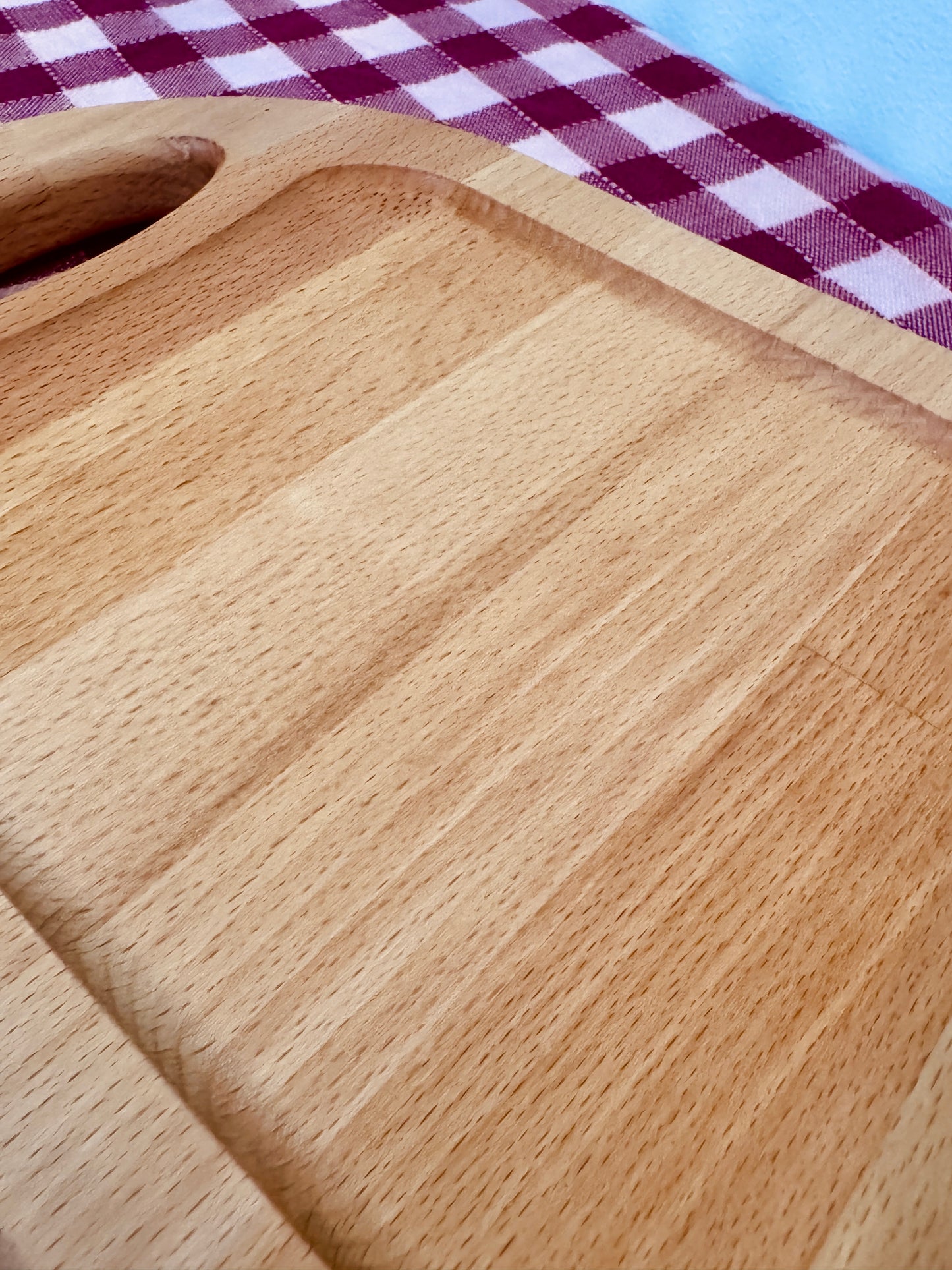 TAGLIERE IN FAGGIO CON MANICI