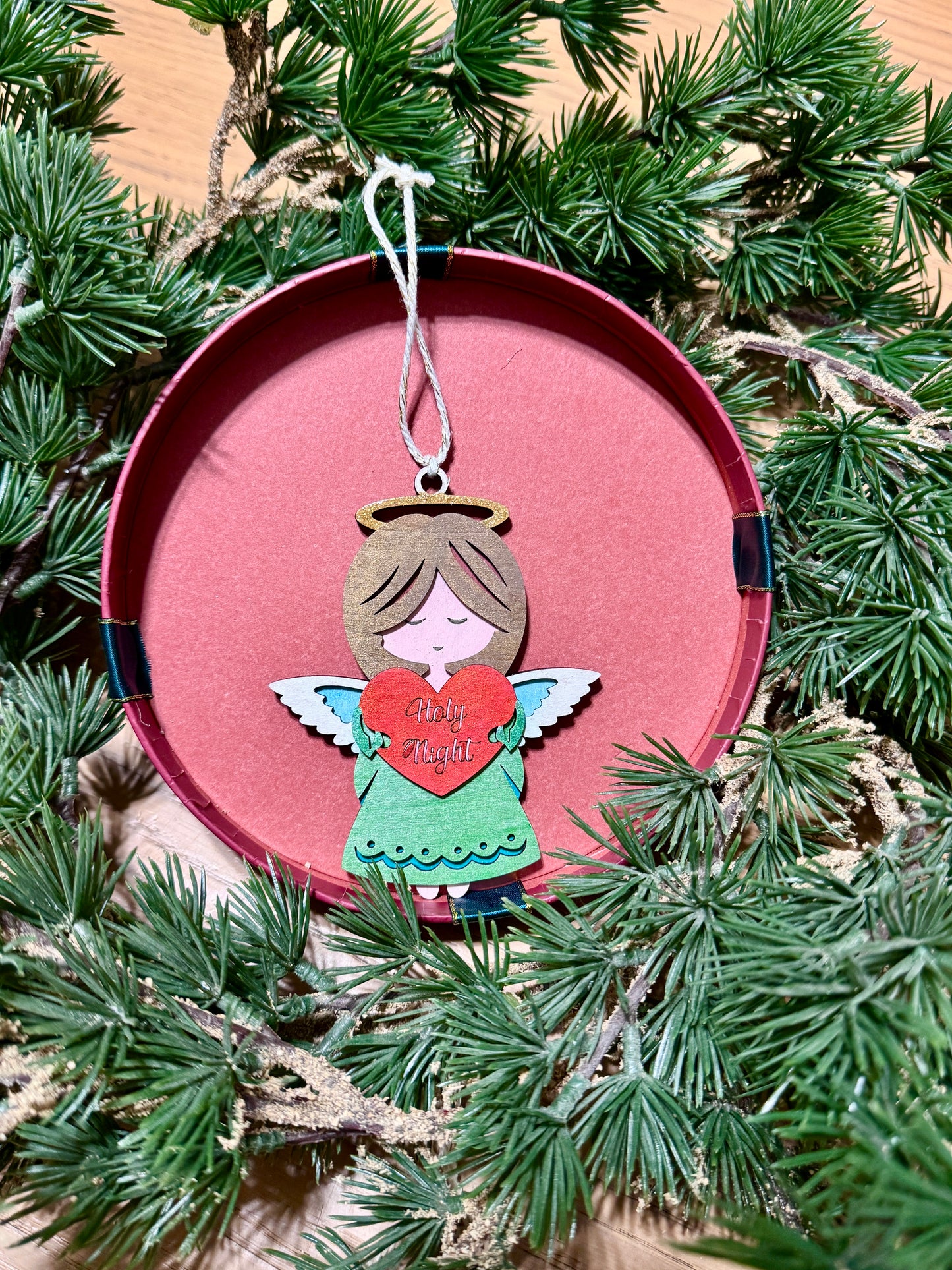 Addobbi natalizi - ANGIOLETTI DI NATALE