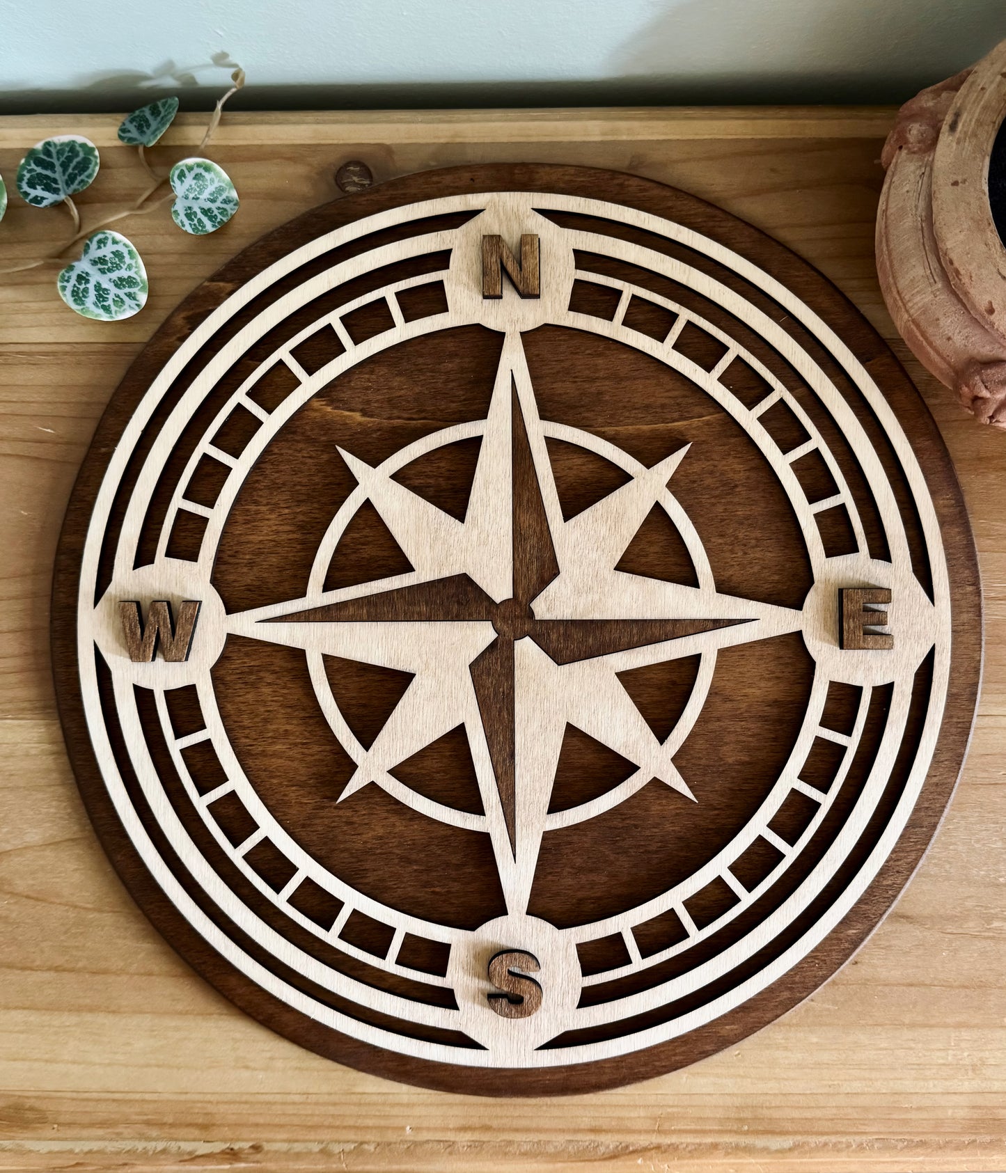 Targa decorativa - ROSA DEI VENTI