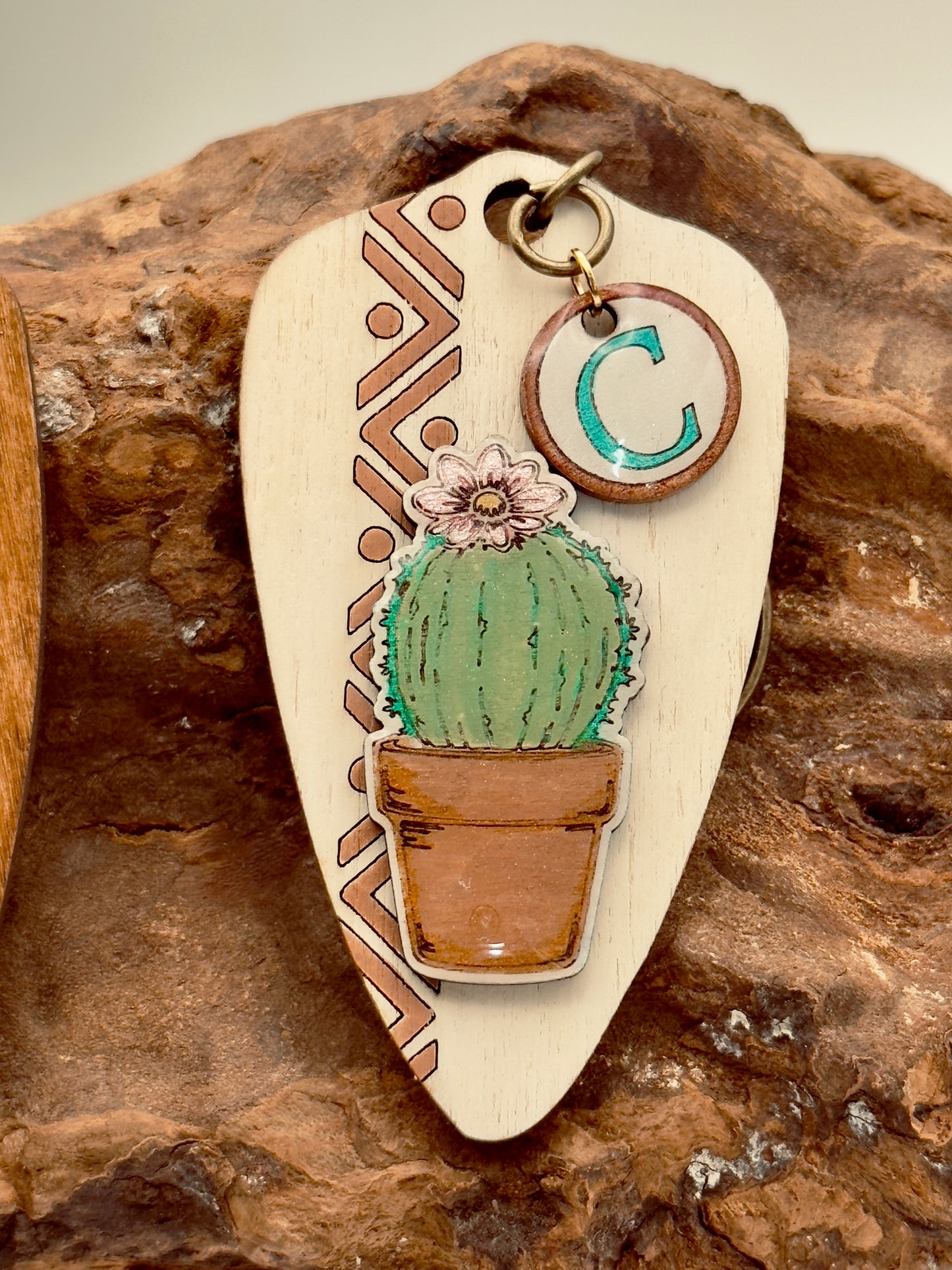 Portachiavi- CACTUS VIBES