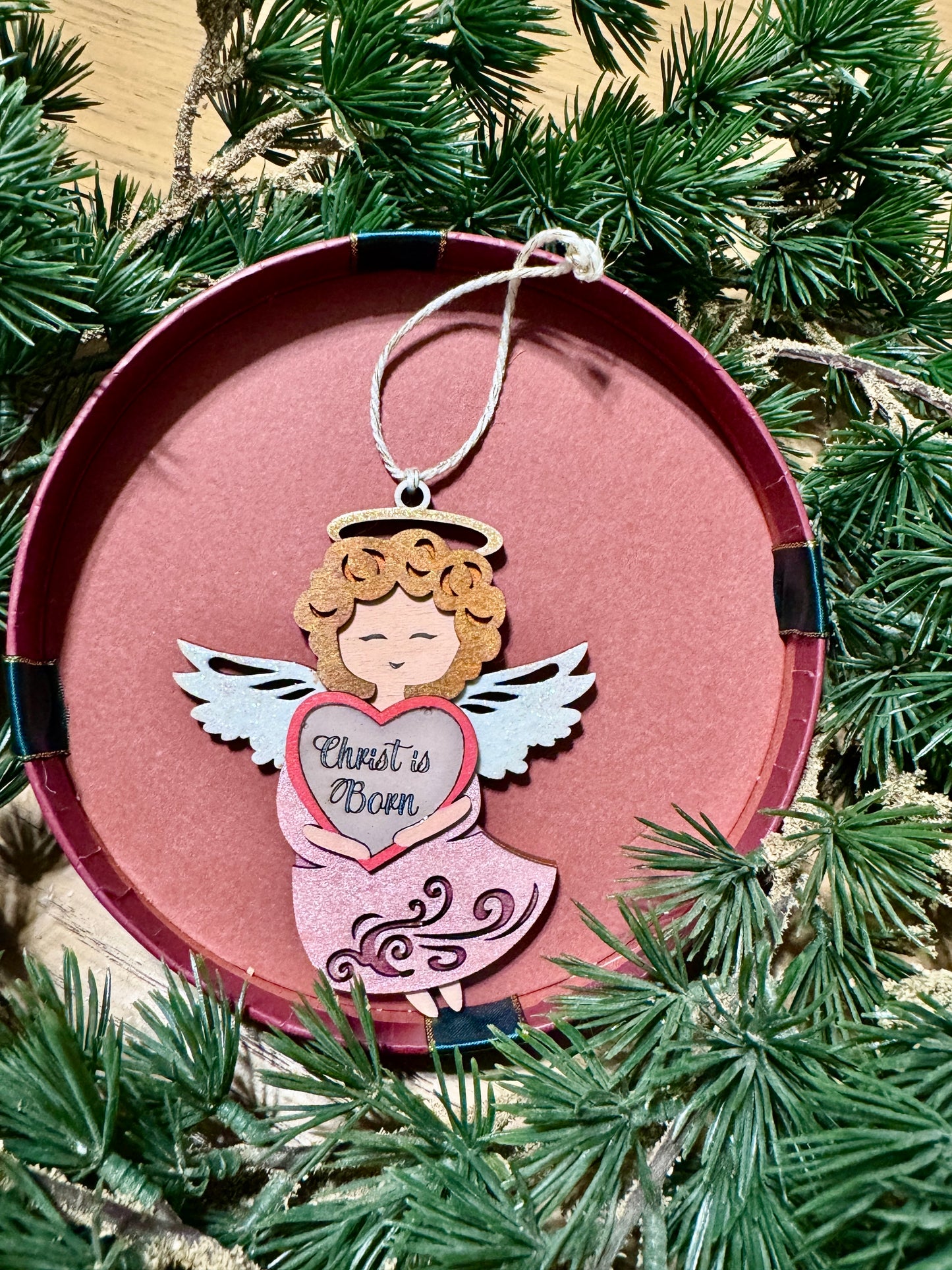 Addobbi natalizi - ANGIOLETTI DI NATALE