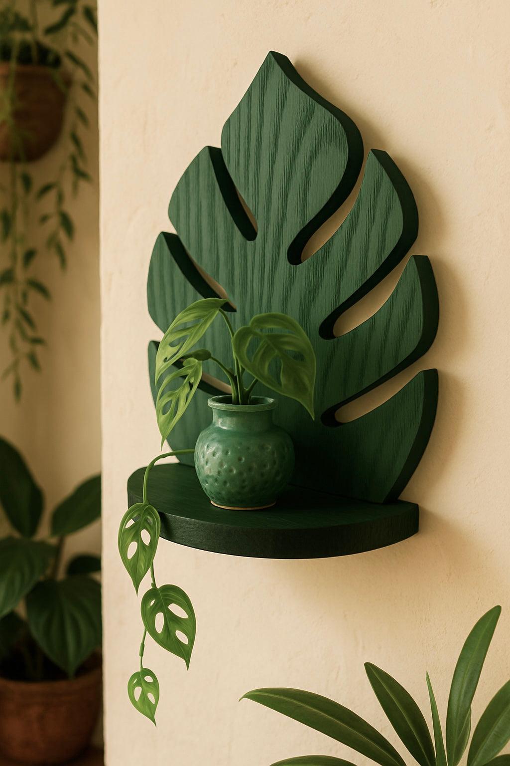 MENSOLA DA PARETE - MONSTERA