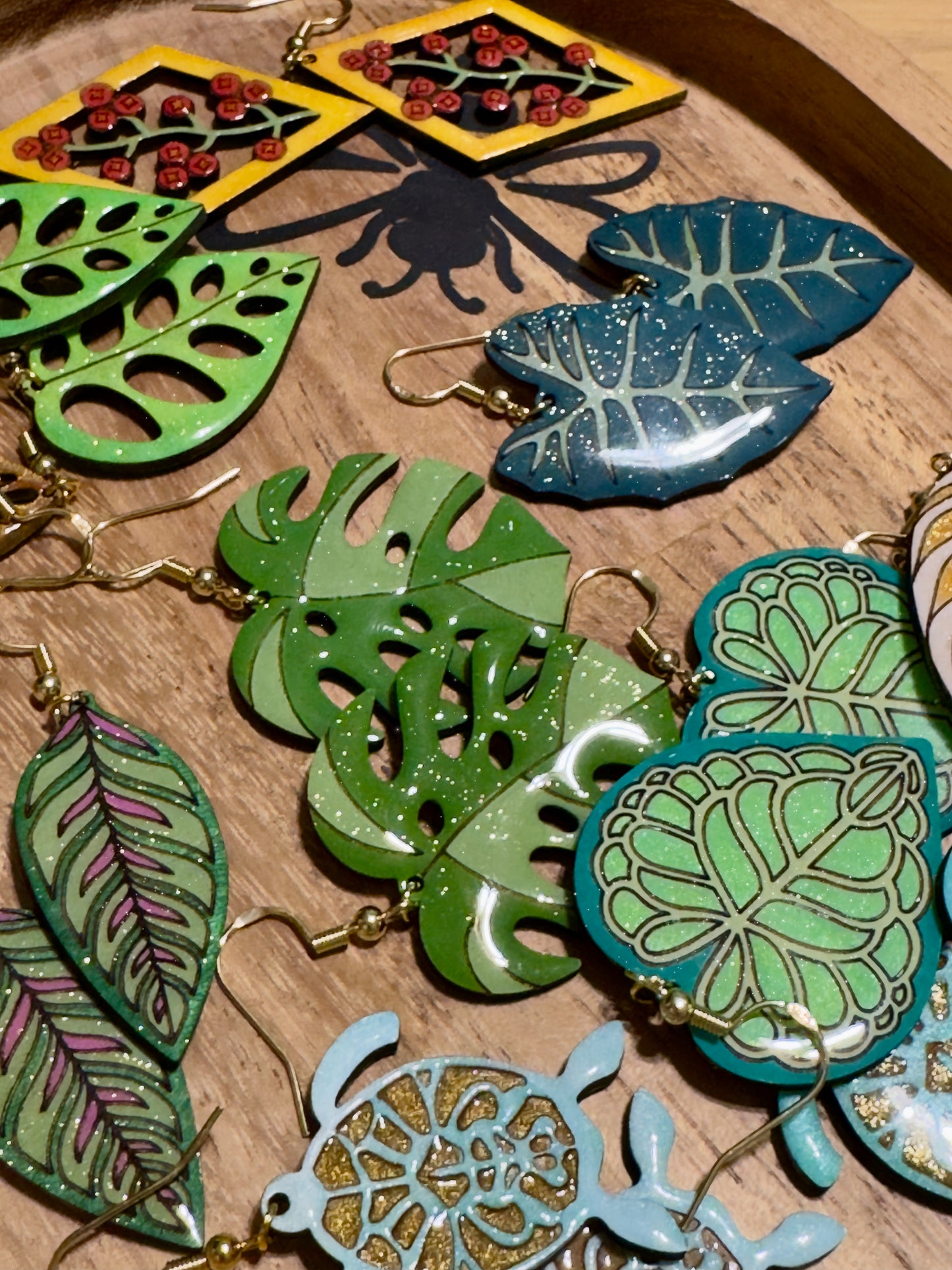 Orecchini - MONSTERA LEAF