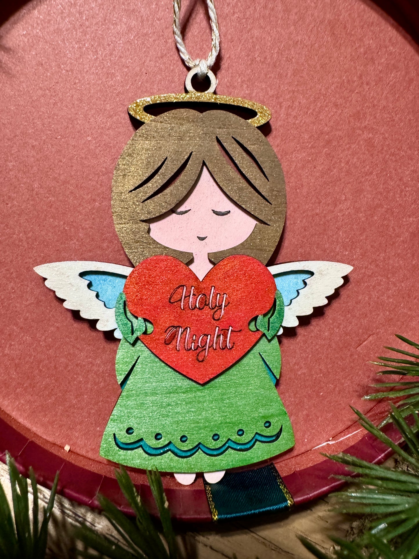 Addobbi natalizi - ANGIOLETTI DI NATALE