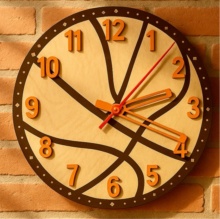 Orologio da parete - BASKET