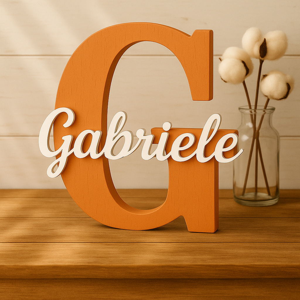 TARGA DECORATIVA - CUSTOM NAME 1