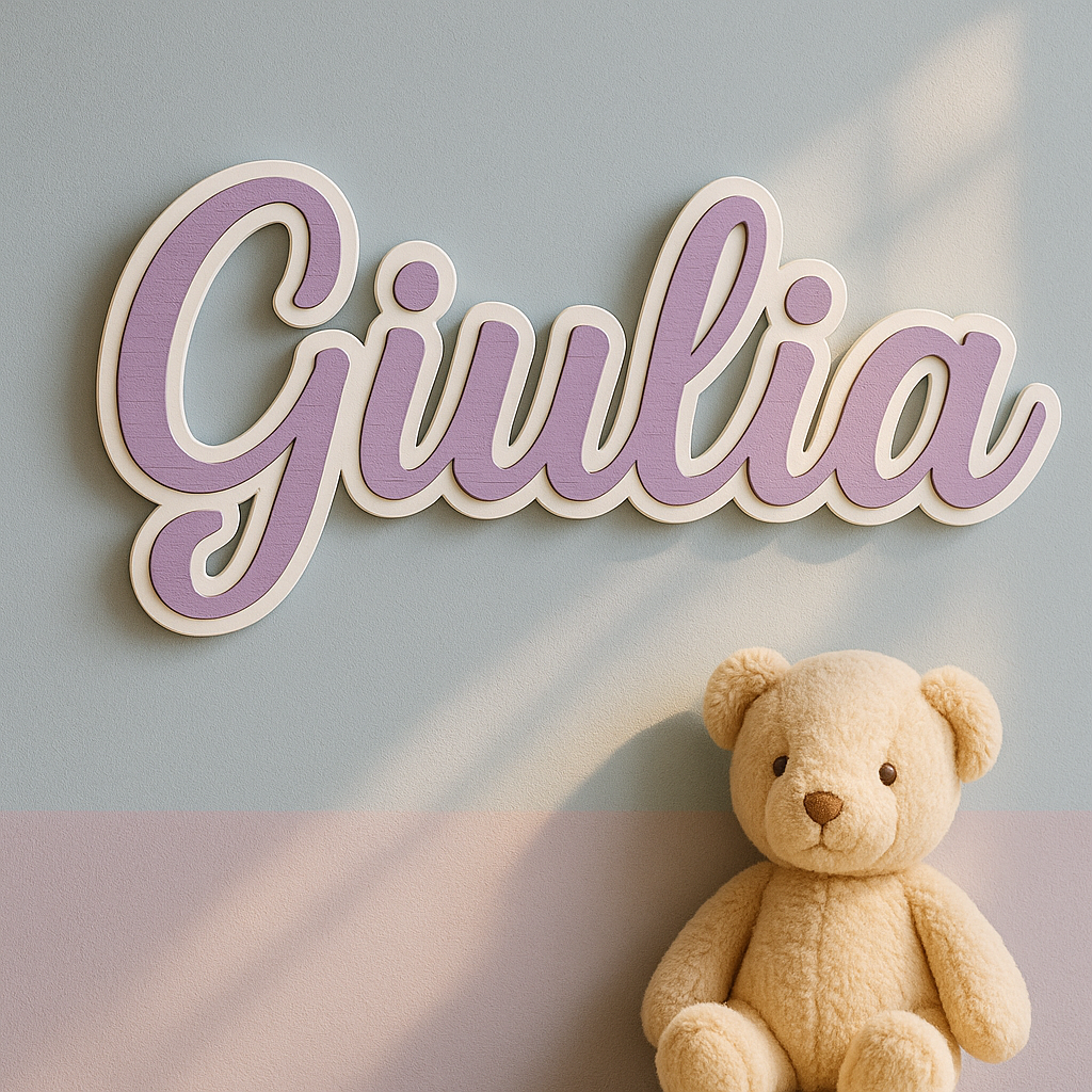 TARGA DECORATIVA - CUSTOM NAME