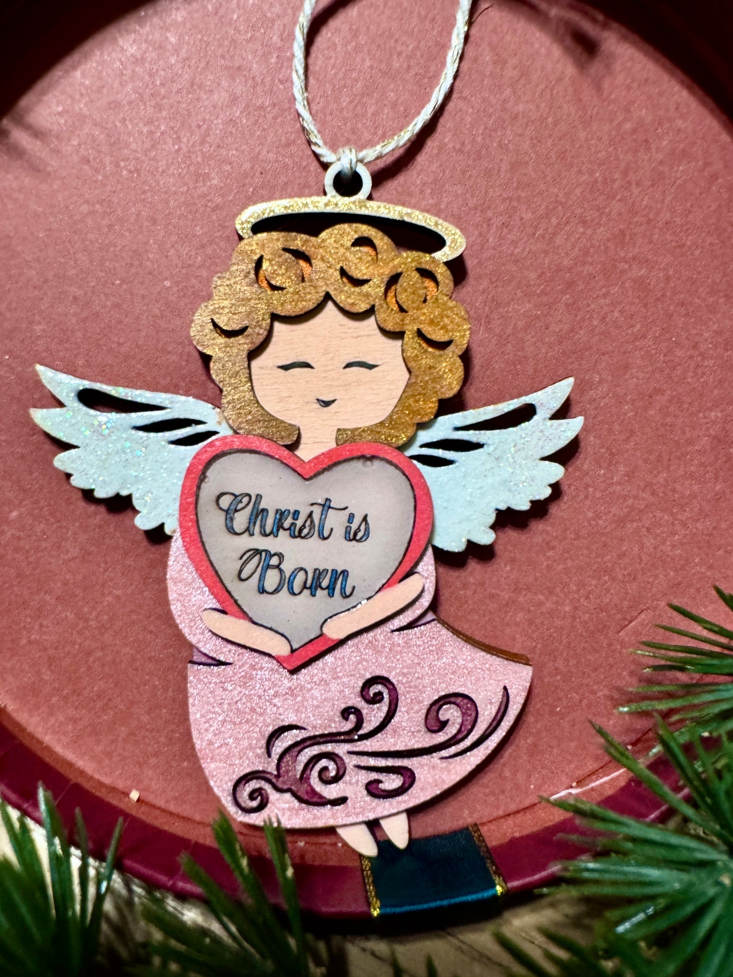 Addobbi natalizi - ANGIOLETTI DI NATALE