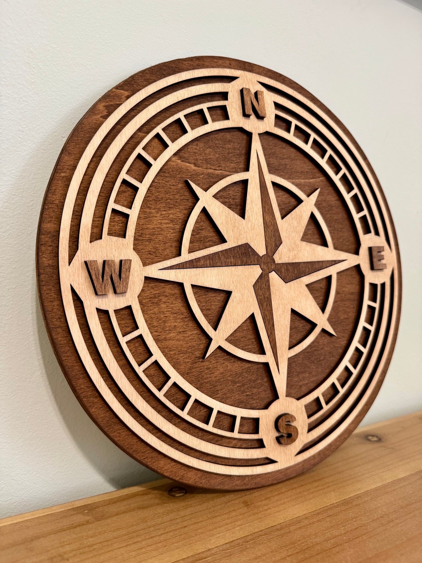 Targa decorativa - ROSA DEI VENTI