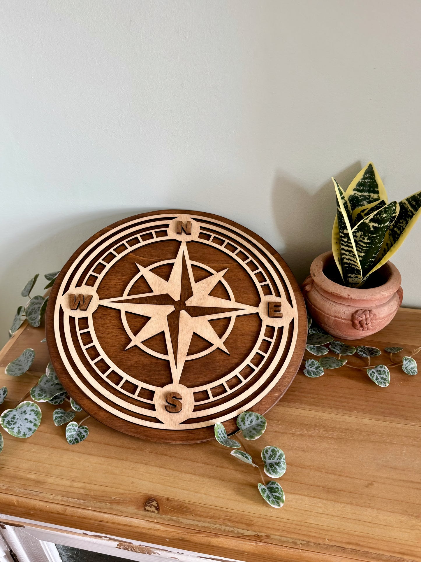 Targa decorativa - ROSA DEI VENTI