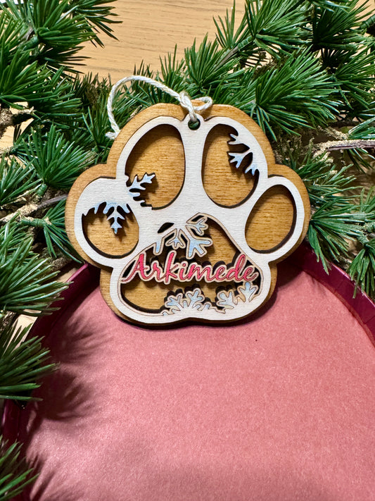 Addobbo Natalizio - ZAMPA NATALE