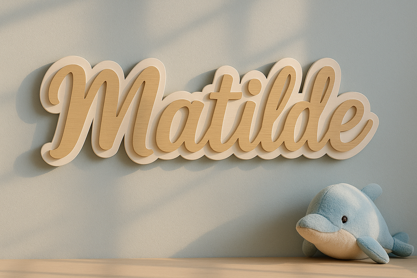 TARGA DECORATIVA - CUSTOM NAME