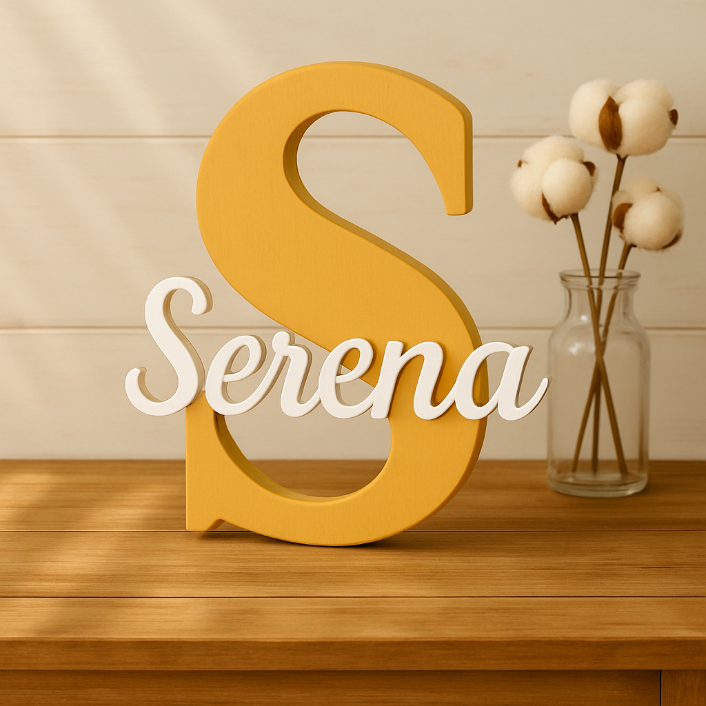 TARGA DECORATIVA - CUSTOM NAME 1