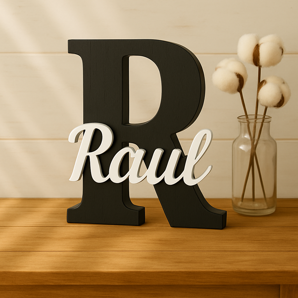 TARGA DECORATIVA - CUSTOM NAME 1