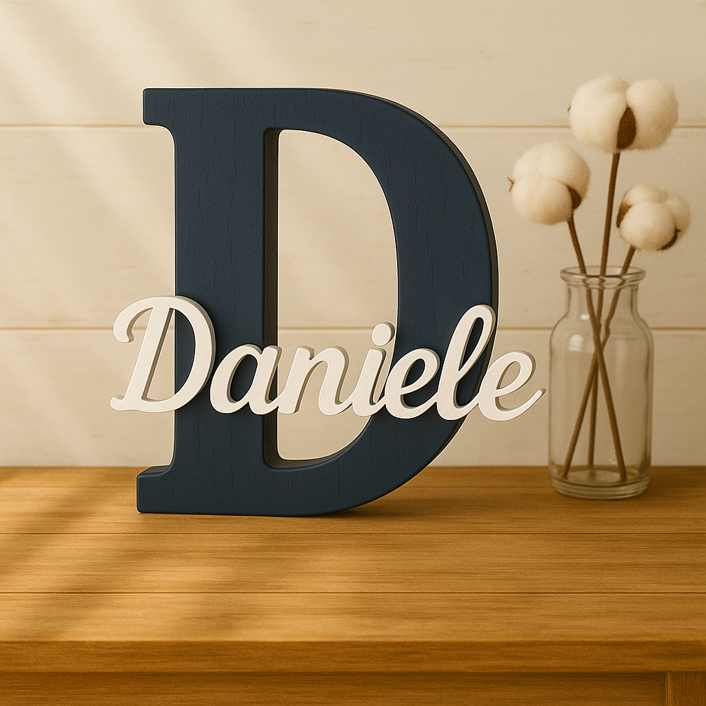 TARGA DECORATIVA - CUSTOM NAME 1