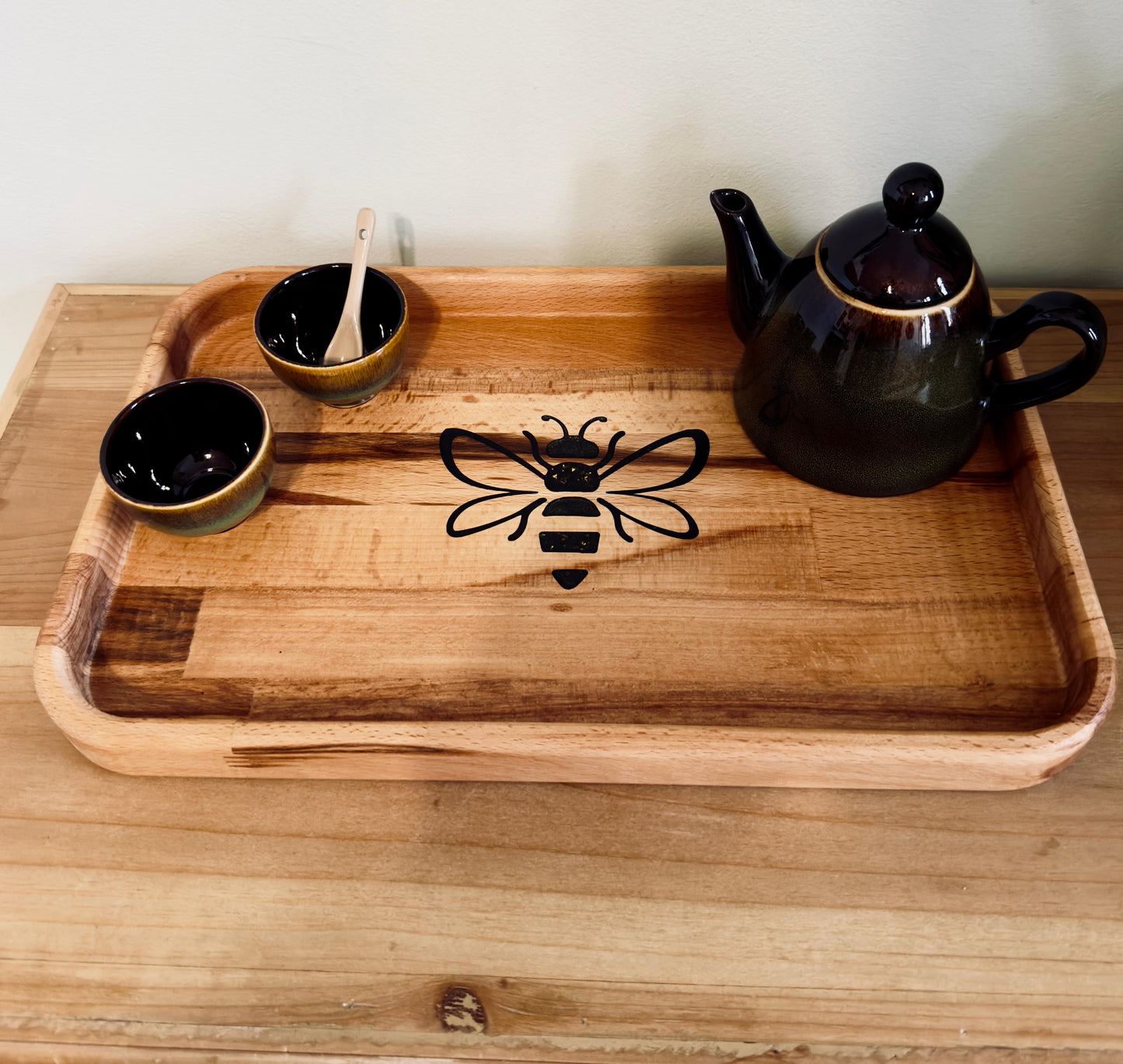 VASSOIO DECORATIVO RETTANGOLARE - APE