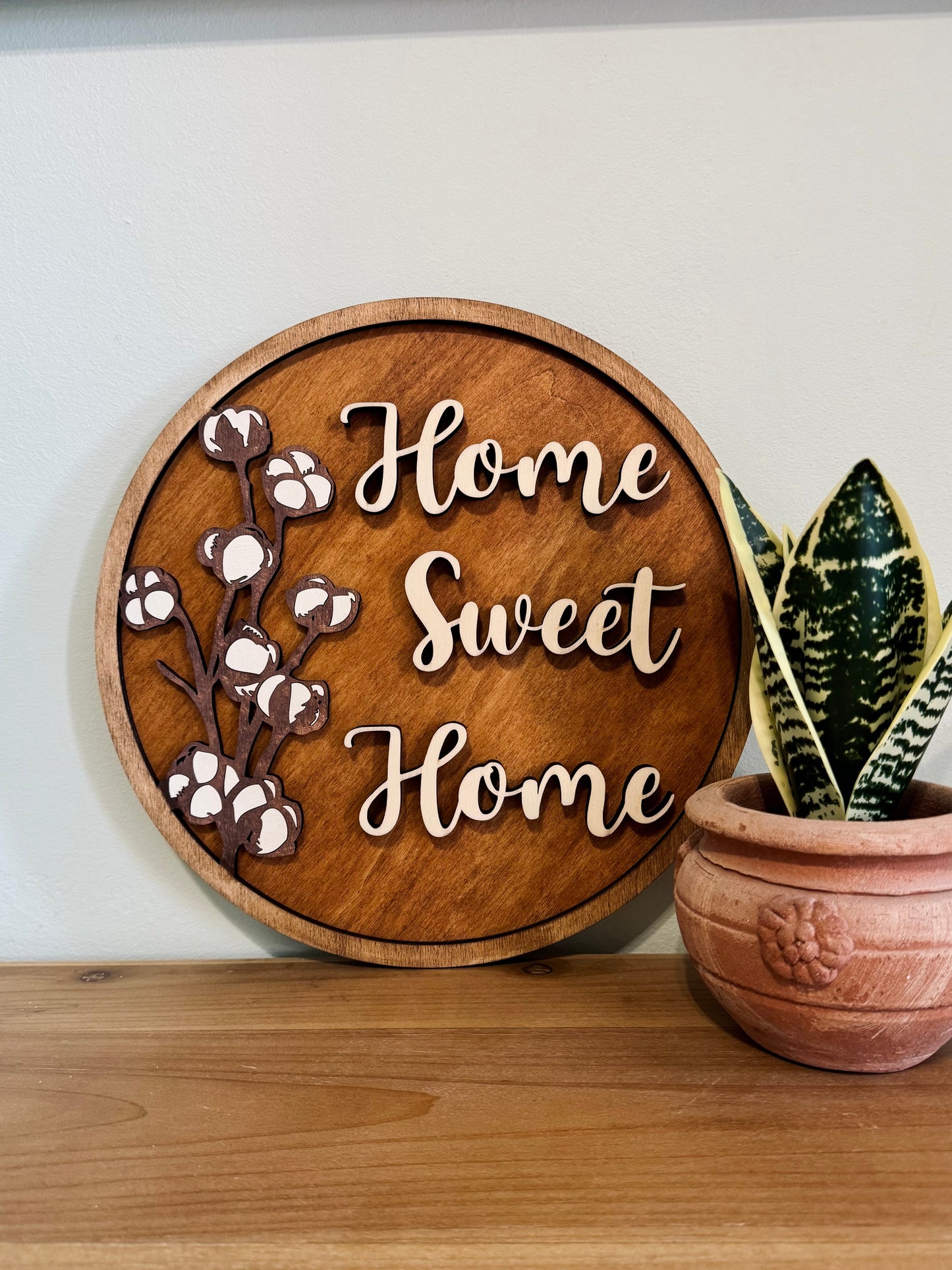 DECORAZIONE MURALE - HOME SWEET HOME